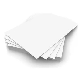 Opalina Delgada Tamaño Carta 120 Gr Blanca 100 Hojas