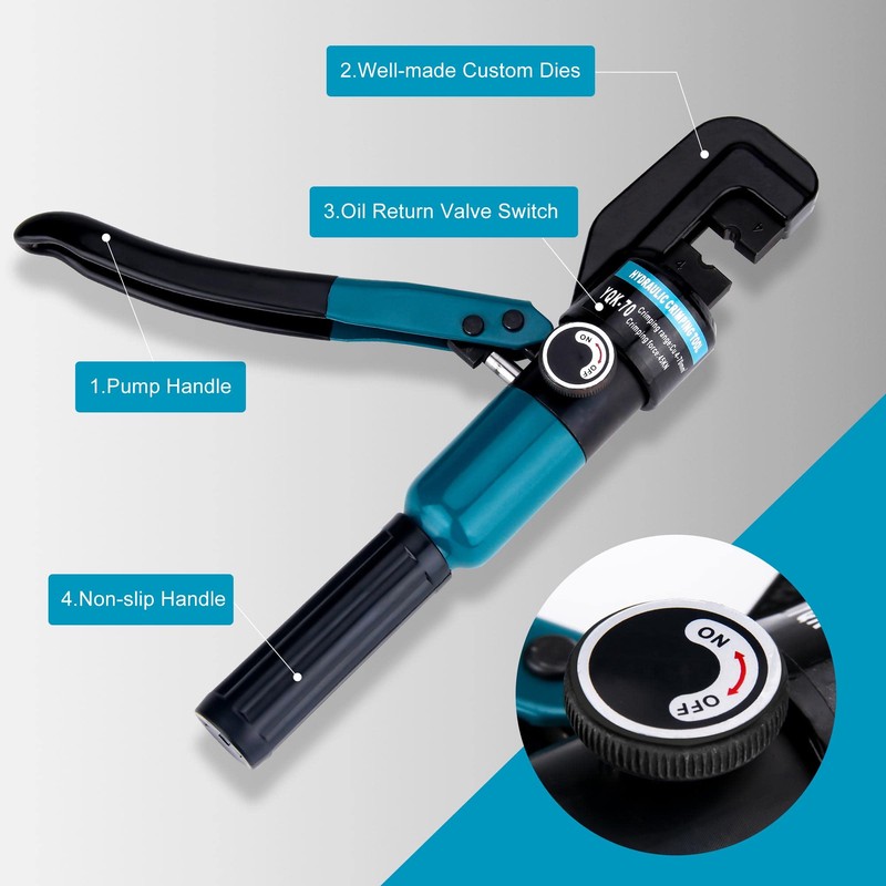 Steel DN Mate Upgrade Hydraulic Crimping Tool/Hydraulic Crimper with 9