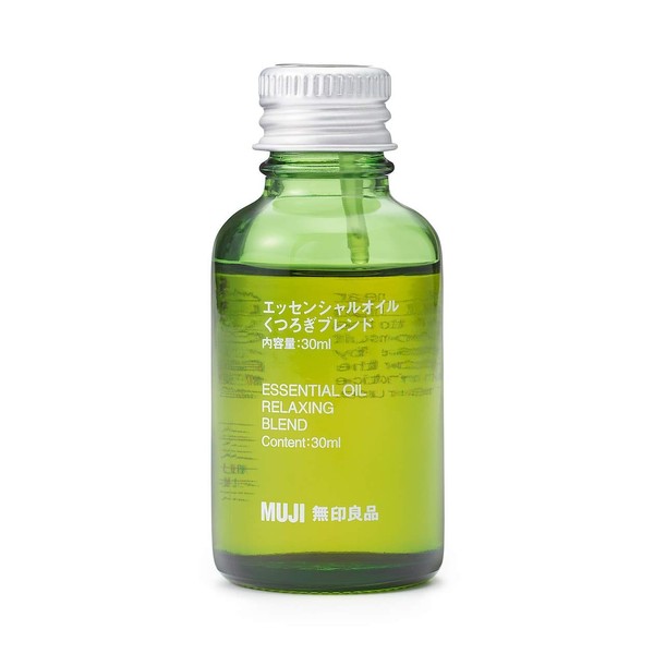 muji essential oil relaxing blend 30ml