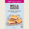 Well & Good Raspberry Coconut Slice Mix 370g