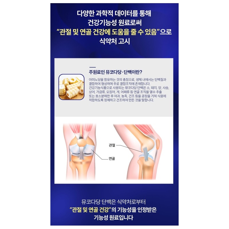 Ilyang Chondroitin Effects Chondroitin Joint Mucopolysaccharide Protein 6 Months /
