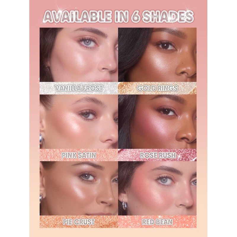 SHEGLAM Highlight Stick Creamy with Moisturizing Oil for a Smooth