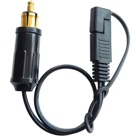 OUYFBO SAE Plug Connector to DIN Plug,SAE Extension Cable Adapter,DIN Plug to SAE Adapter Connector for Motorcycle - 18AWG