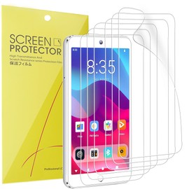 Lamshaw Compatible for Pereyami MP3 Player Screen Protector, [6 Pack] Full Coverage PET Soft Screen Protector Film Compatible for Pereyami MB09 4.3" MP3 Player (6 Pack)