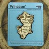 USA New Jersey State Map Wooden Magnet Souvenir Fridge Magnet