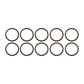 Sterling Seal OR90BRNVI129X10 129 90D O-Ring, FKM/Viton, Brown (Pack of 10)