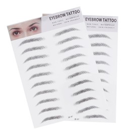 Healeved Eyebrow Stencils 2pcs Brow Tint Stamps for Quick Natural Looking Brows