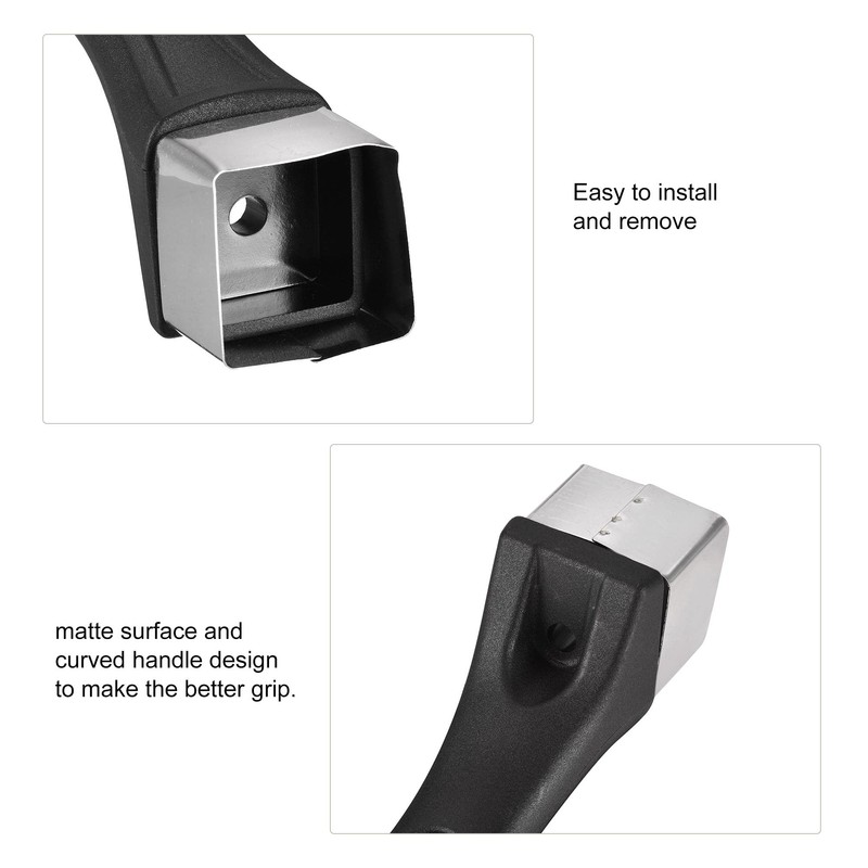 sourcing map Pan Replacement Handle 165mm/6.5inch with Screw Nonstick Saucepan