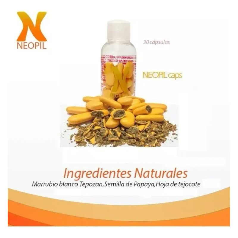 Neopil Selenio Apoyo Inmunológico Zinc Curcuma Sabor