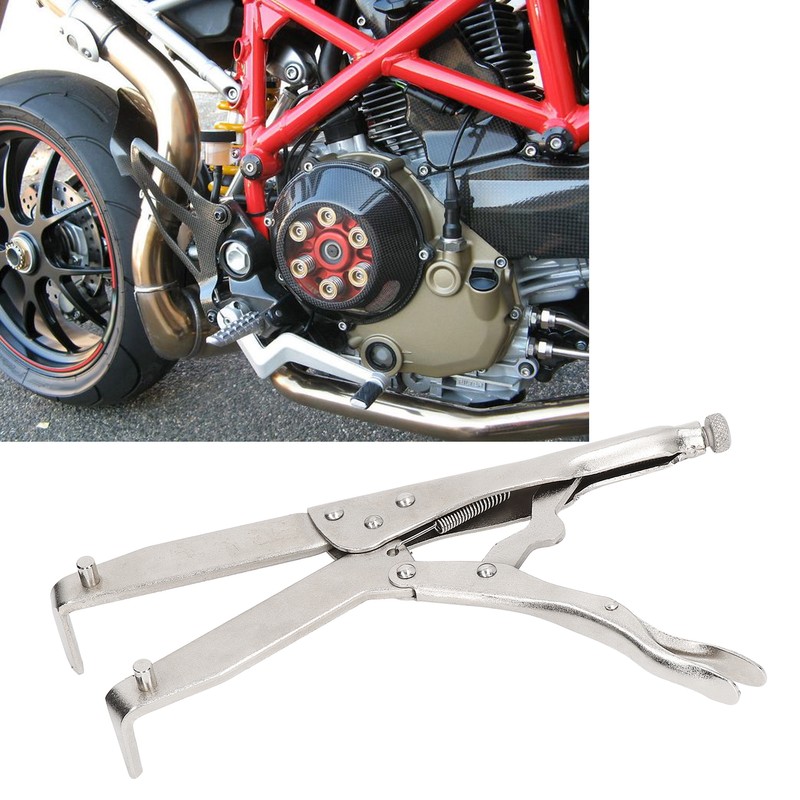 Motorcycle Clutch Holding Tool Carbon Steel Basket Hub Flywheel Holder