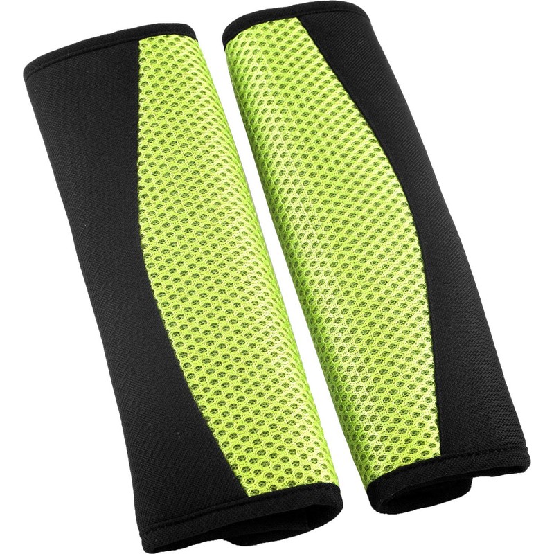 Sakura Seat Belt Pads SS5323 - Carnaby Green/Black - Hook
