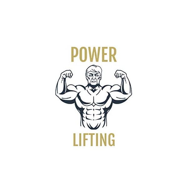Powerlifting Workout Log Strongman: 6x9, journal, matte, 100 pages,