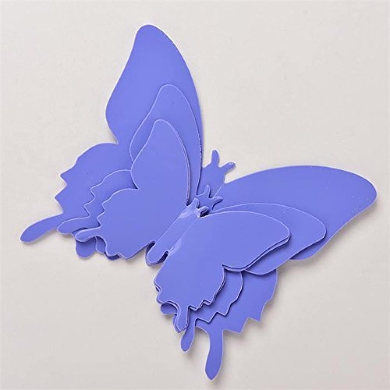 Jaamso Royals '3D Butterflies' Wall Sticker (Vinyl, 13 cm x