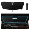 VIWIK Car Windshield Sun Shade Umbrella - Foldable Sunshade for