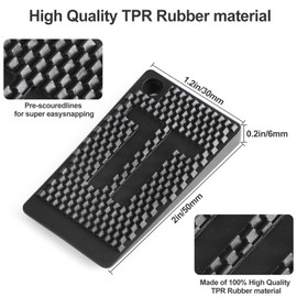 40 Pack Furniture Levelers Pads, Flexible Rubber Table Leveling Shims for Home Improvement - Level Wedges,Cabinet Shims、Chair Shims、Table Leg Leveler, Waterproof Non-Slip, Stackable