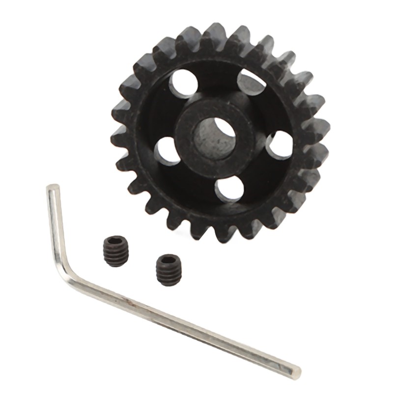 24T Pinion Gear Mod 1 5mm Shaft with Screws Wrench