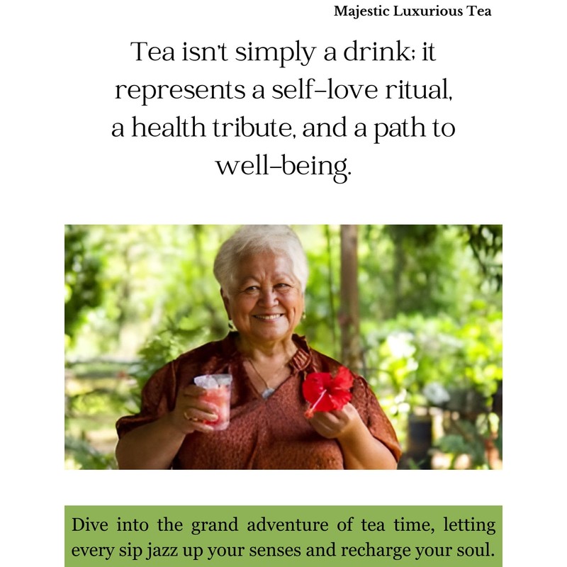 Majestic Tea HIBISCUS TEA, Herbal Refreshment| Crimson Tea| Hibiscus Flowers-