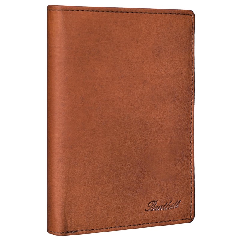 Benthill Men's Genuine Leather Wallet - Men's Wallet Small with