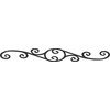 Decorative Scroll 36" scroll 4.4" tall or wide depending on