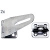 Alberts 361709 Safety Hasp | Stainless Steel | Length Latch