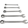 BRILLIANT TOOLS BT013005 Ratchet Ring Spanner Set, 5 Pieces [Powered