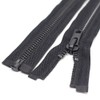 MebuZip #8 8 Inch Black Nickel Teeth Separating Jacket Zipper