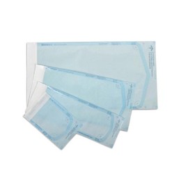 Medline Instrument Sterilization Pouches, Self Seal, 3.5 Inches x 5.25 Inches, Process Indicators, Suitable for Table-Top Sterilizers, Box of 200 Each