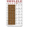 Ukulele Fretboard Notes & Chord Chart Instructional Poster GCEA Tuning