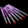 Haobase 7Pcs Nail Art Pen Brush Uv Gel Acrylic Painting