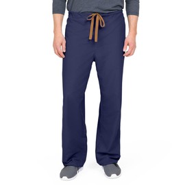 Medline PerforMAX Unisex Reversible Drawstring Scrub Pant, MDL-cm, X-Large, Navy