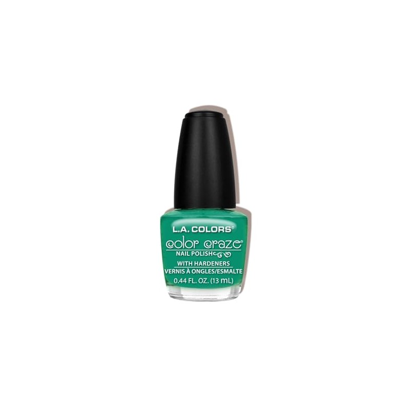L.A. COLORS Color Craze Nail Polish, Palm Tree CNP428