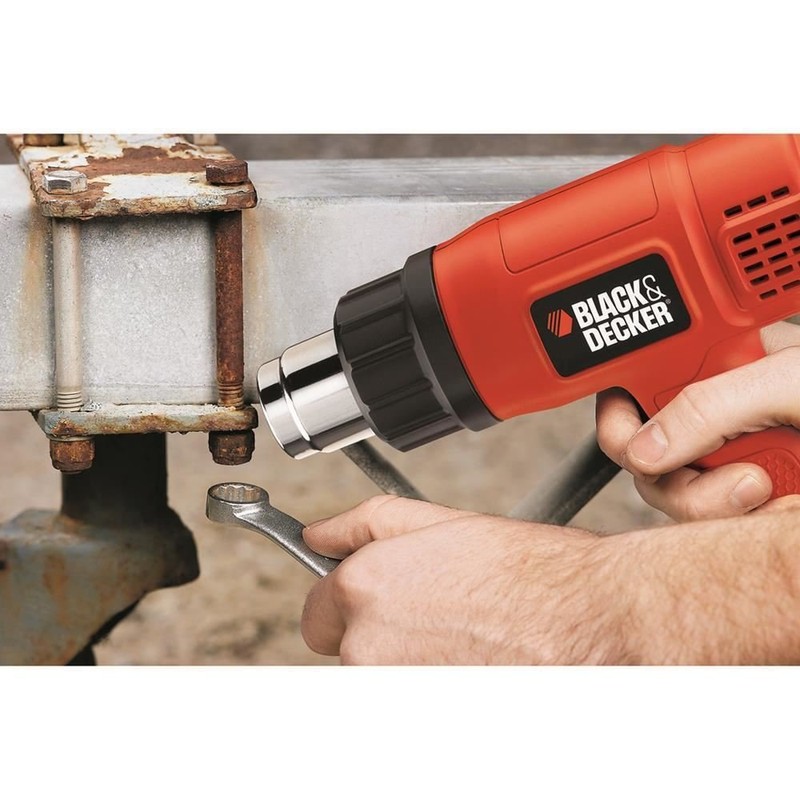 BLACK+DECKER KX1650 – 1750W Heat Gun, 2 Temp Settings, 460-600°C,