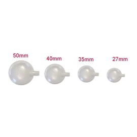 Upstore 25 x Clear Plastic Squeakers for Pet Accessories Dolls Spare Parts