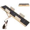 CIRONBOW 63Inch Wooden Dog Ramp for Bed, Extra Long Foldable