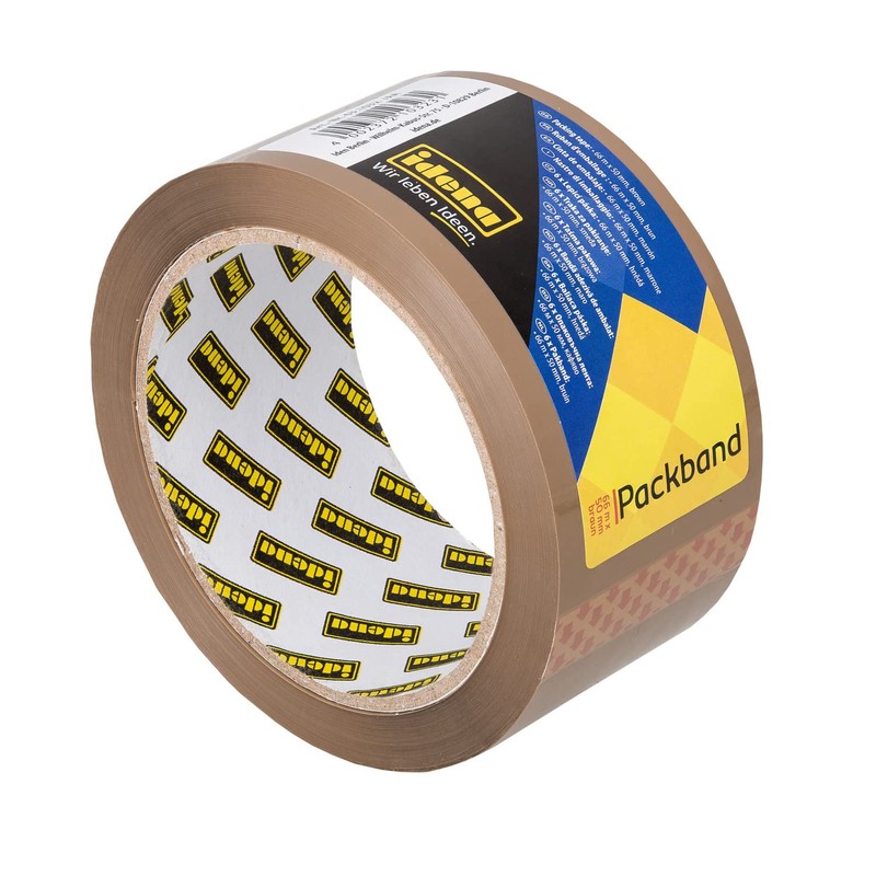 IDENA Packing Tape 50 mm x 66 m/geräuscharm brown