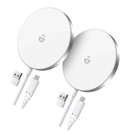 2Pack 15W Wireless Charger,Magnetic Wireless Charger,Wireless Charger with 16/16 Pro/16 Pro MAX/16 Plus/16e15/14/13/12 Series