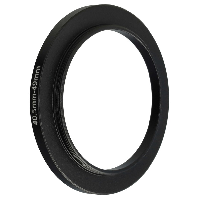 vhbw 40.5mm to 49mm Step Up Ring Adapter for Camera