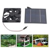 Solar Panel Fan Kit 20W IP65 Waterproof for Outside Small