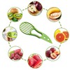 Avocado Slicer,Avocado Peeler Perfect for Mashing Avocados Enucleation Making Guacamole(Green)