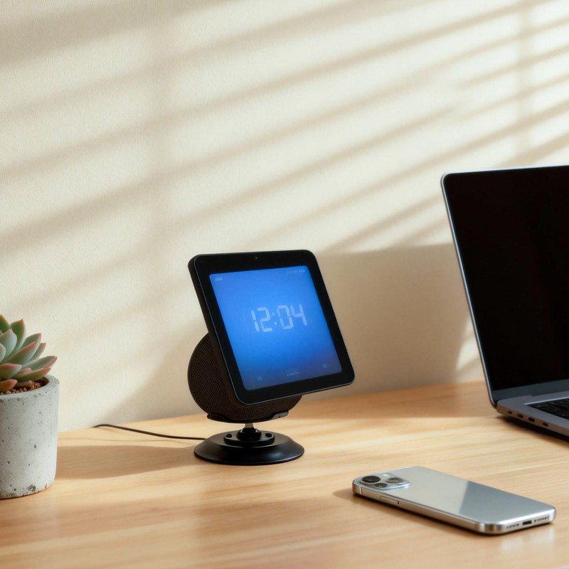 shinar Metal Holder Table Stand for Echo Show 8/Echo Show