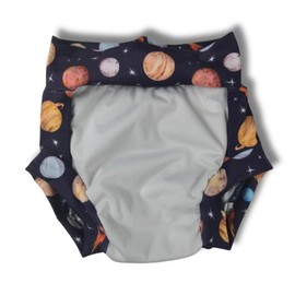 Smart Bottoms Pull-On Cloth Diaper for Big Kids (Cosmos, 18-24 Months)