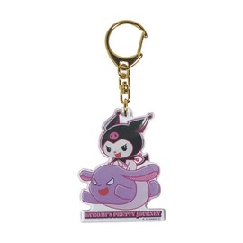 Watanabe Kuromi x Baku Short Anime Design Acrylic Key Chain