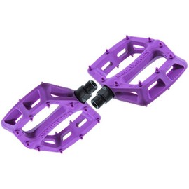 DMR V6 Plastic Pdl - Purple, CrMo Axle