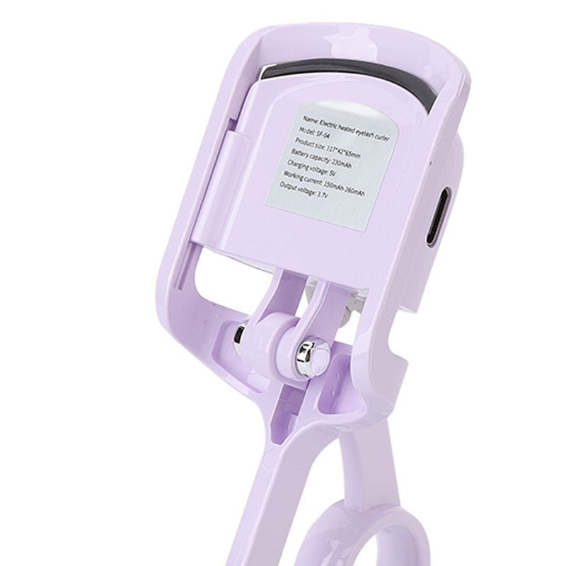 Professional Heated Eyelash Curler 3 Gears Temperature Adjustable Rechargeable Electric