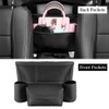 OtpOutopa Car Purse Holder Between Seats Car Organizer, Leather Large