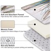goodbath Memory Foam Bath Mat,Non Slip Bathroom Mat, Underwater Ocean