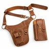 Adjustable Waist Tool Bag – PU Leather Work Belt Pouch