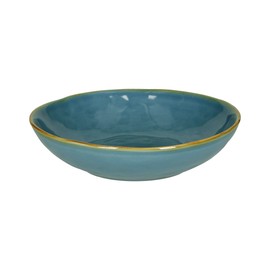 Rose & Tulipani Concerto Soup Plate Blue Avio