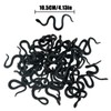 WELANE Rubber Snakes, 30 PCS Black Fake Snakes for Prank