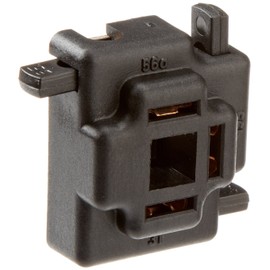 HELLA 001909001 H4 Bulb Connector with Snap Lock, Multi